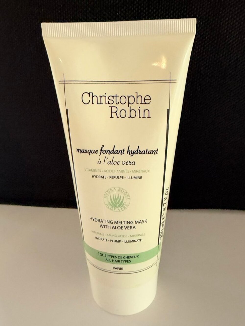 Christophe Robin Hydrating Melting Hair Mask Aloe Vera 200ml New Sealed